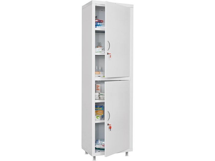 Медицинский шкаф HILFE МД 1 1657/SS - для хранения медикаментов 10165